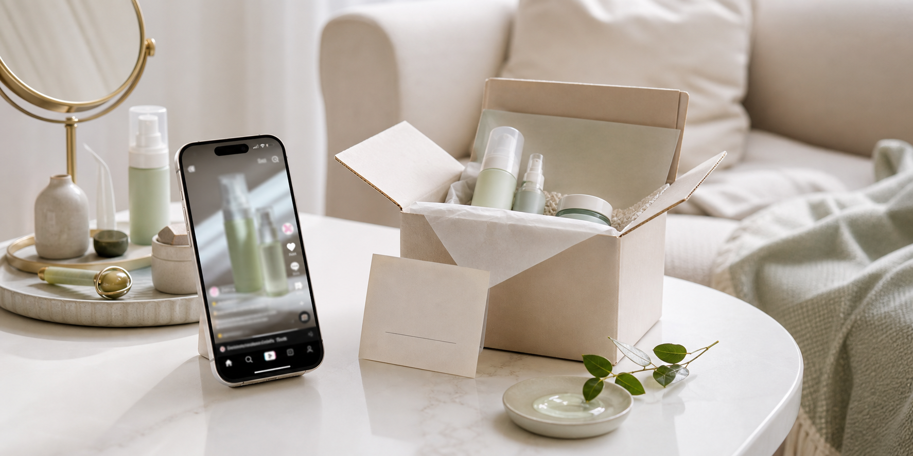 Premium online discovery and unboxing experience