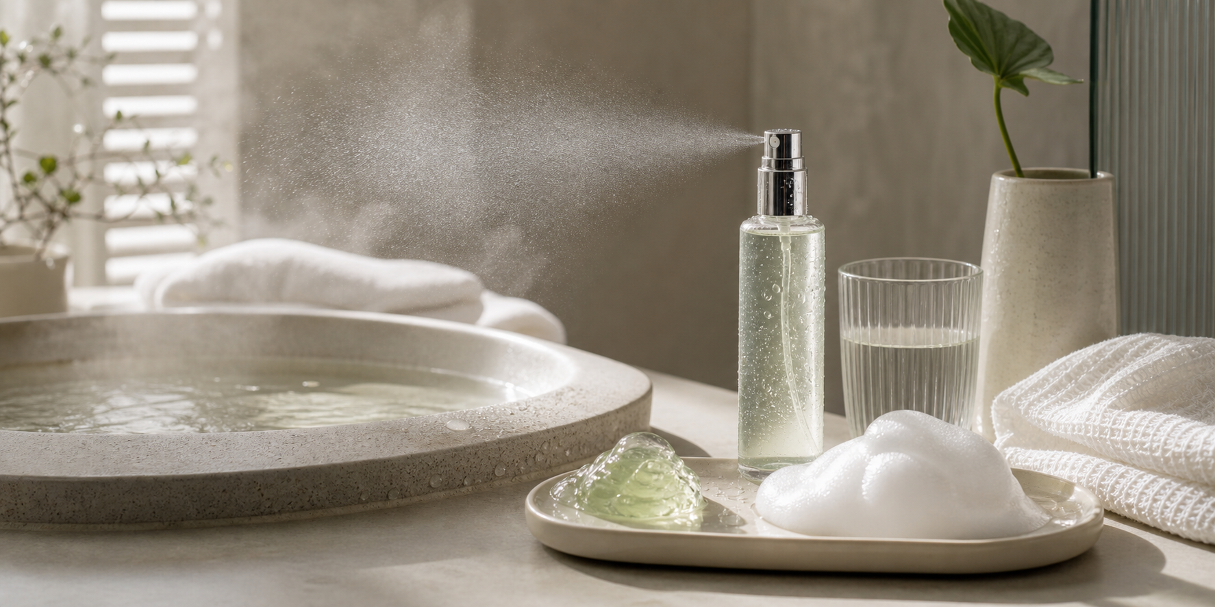 Seoul-inspired bathroom care ritual